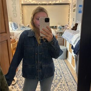 H&M Dark Blue Jean Jacket